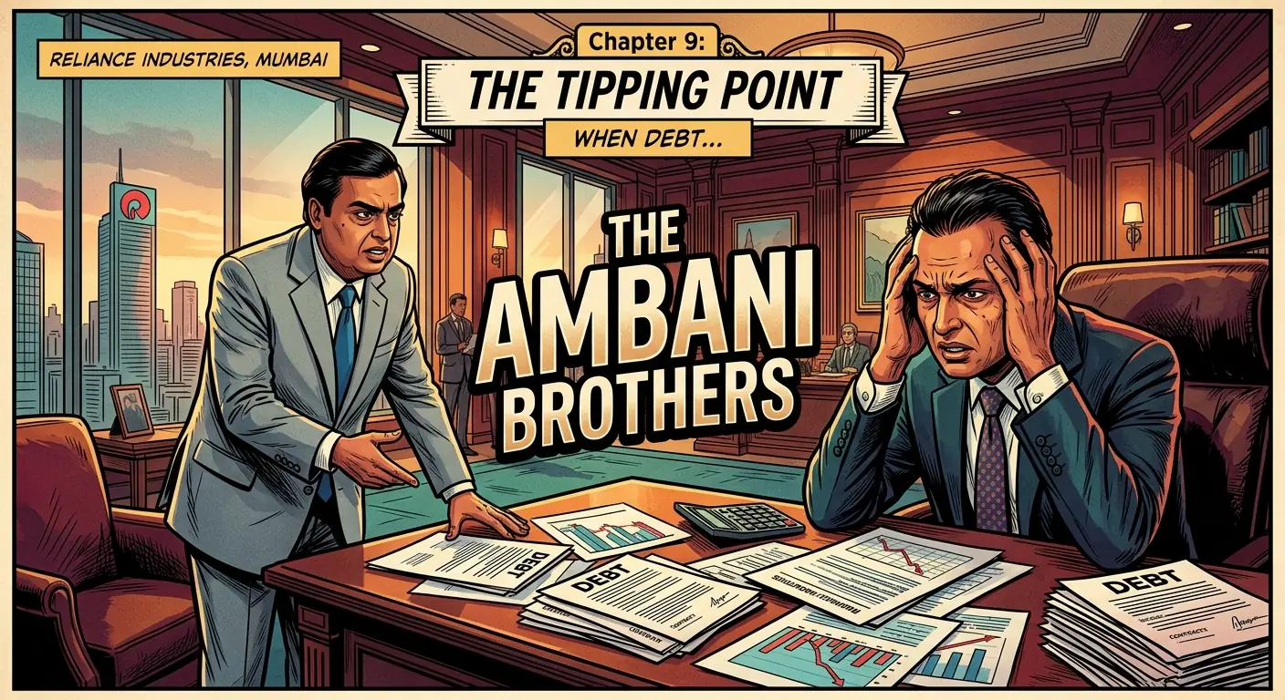 Illustration: Chapter 9 The Tipping Point When Debts