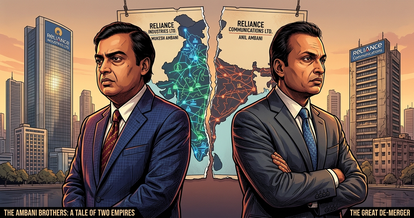 The Billion-Dollar Blood Feud: How the Ambani Brothers Tore an Empire Apart