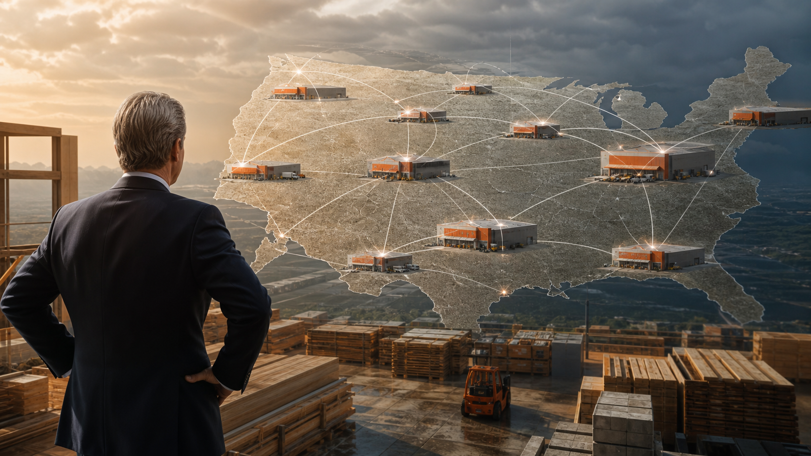 Home Depot expanding from one Atlanta warehouse into a national orange big-box retail network