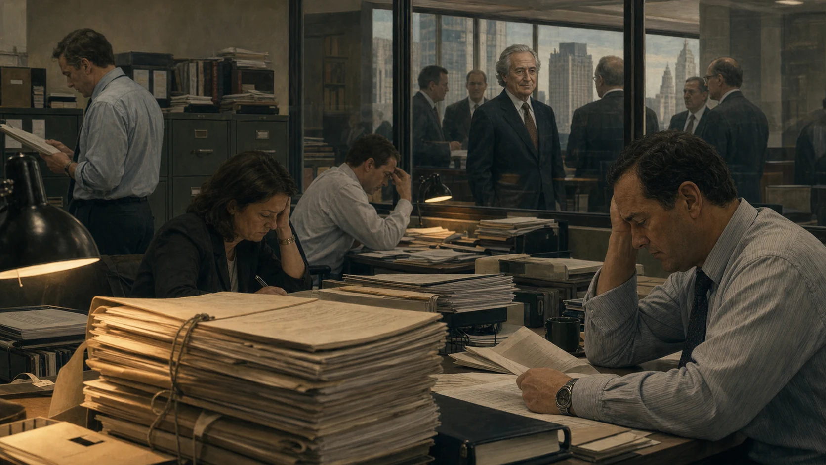 Regulators overlooking warning evidence while Madoff remained protected by institutional trust