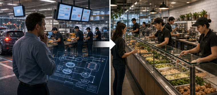 Brian Niccol applying fast-food operating patterns to a different restaurant system