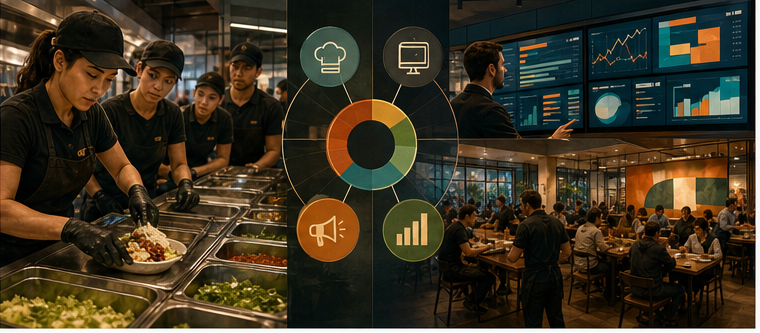Restaurant training technology marketing and performance working as one system