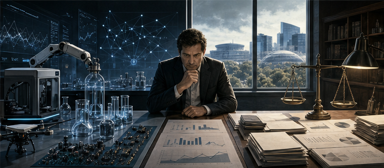 Innovation research balanced with valuation market cycles and risk discipline