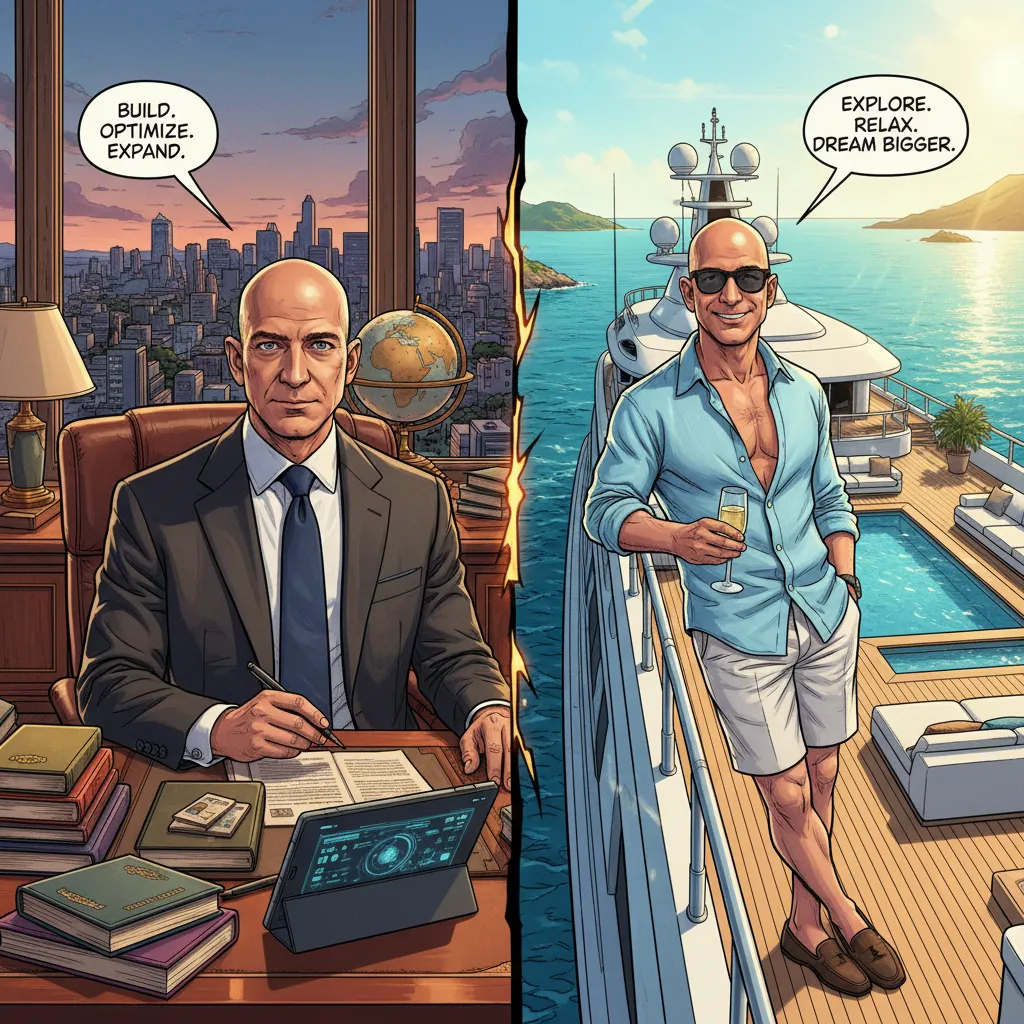 A tabloid newspaper front page with sensational headlines next to a stately mansion