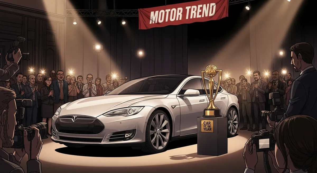 Tesla Model S — Motor Trend's Car of the Year, the car that proved EVs could be the best
