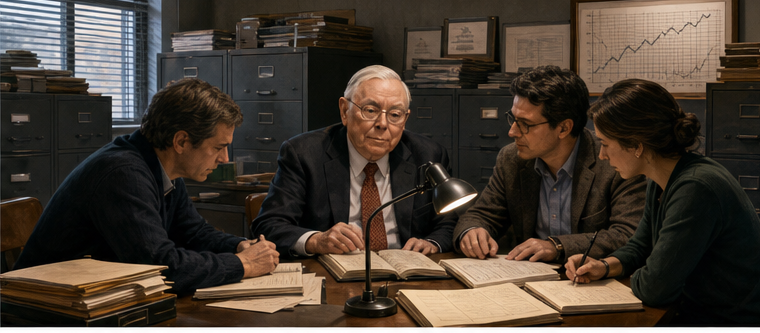 Charlie Munger applying patient capital allocation at a smaller company