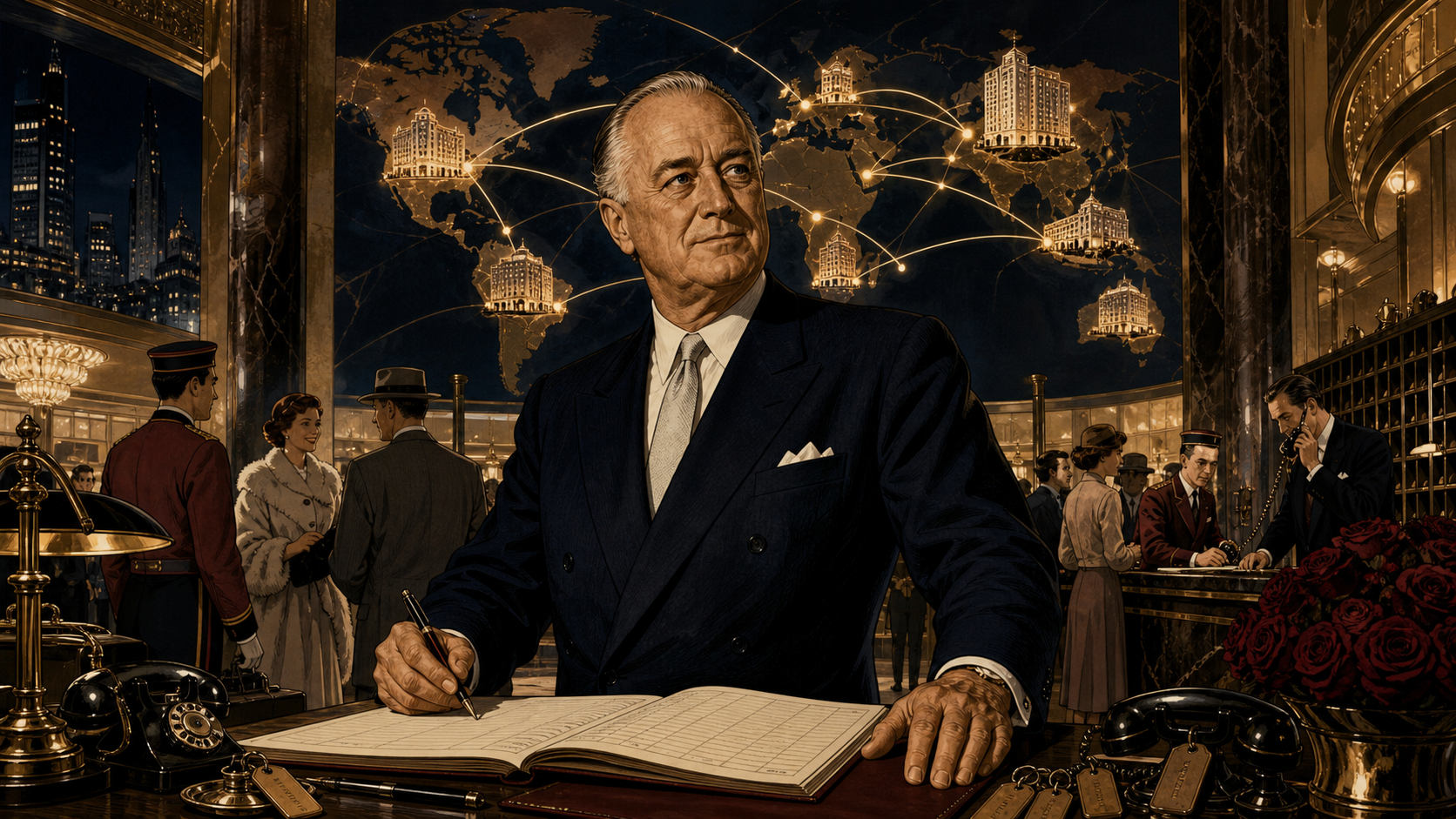 Conrad Hilton: The Operating System Behind a Global Hotel Empire