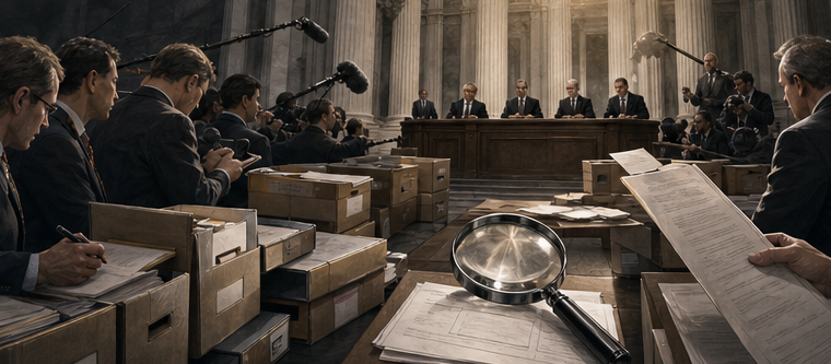 Institutional investigators examining documents related to the Washington franchise