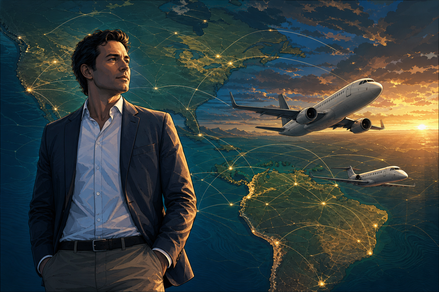 David Neeleman connecting underserved cities across Brazil and the United States