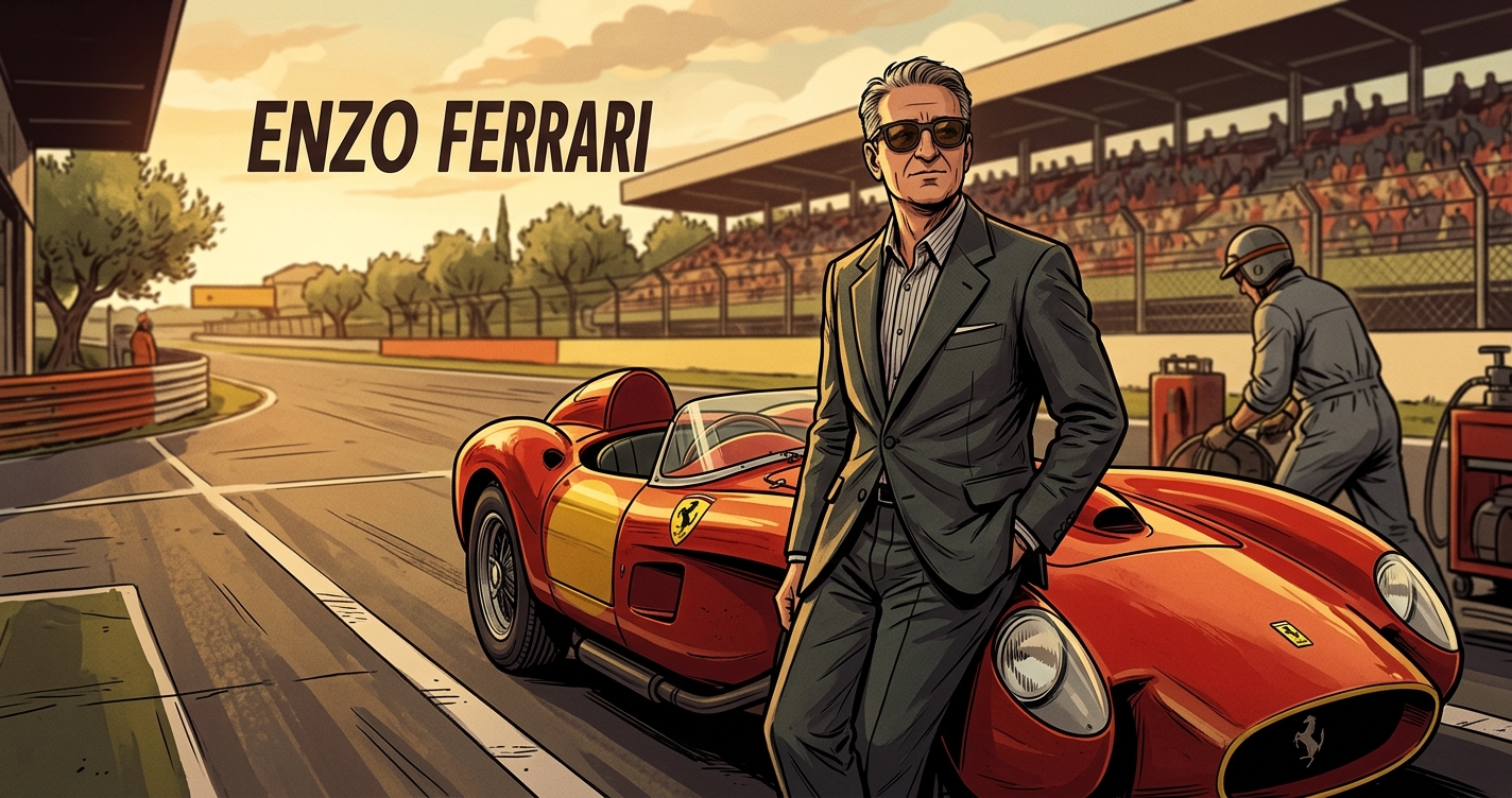 The Prancing Horse & The American Dream: How Enzo Ferrari's Obsession Forged an Empire and Sparked a Legendary War