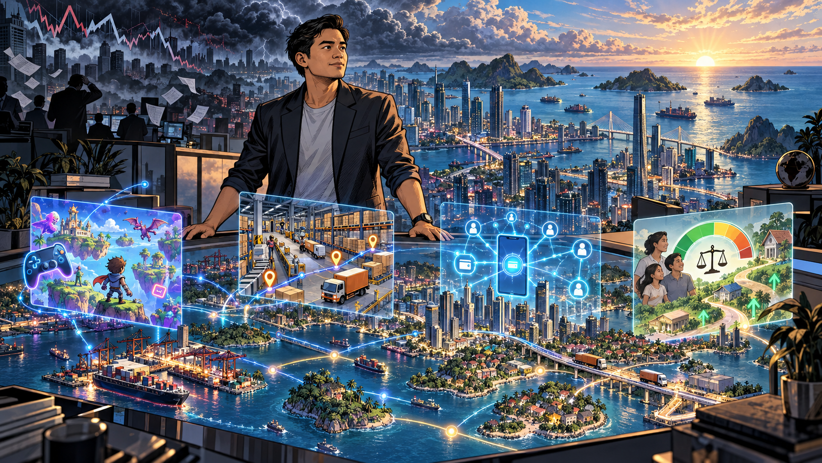 Forrest Li balancing sustainable growth across gaming, commerce, and financial services