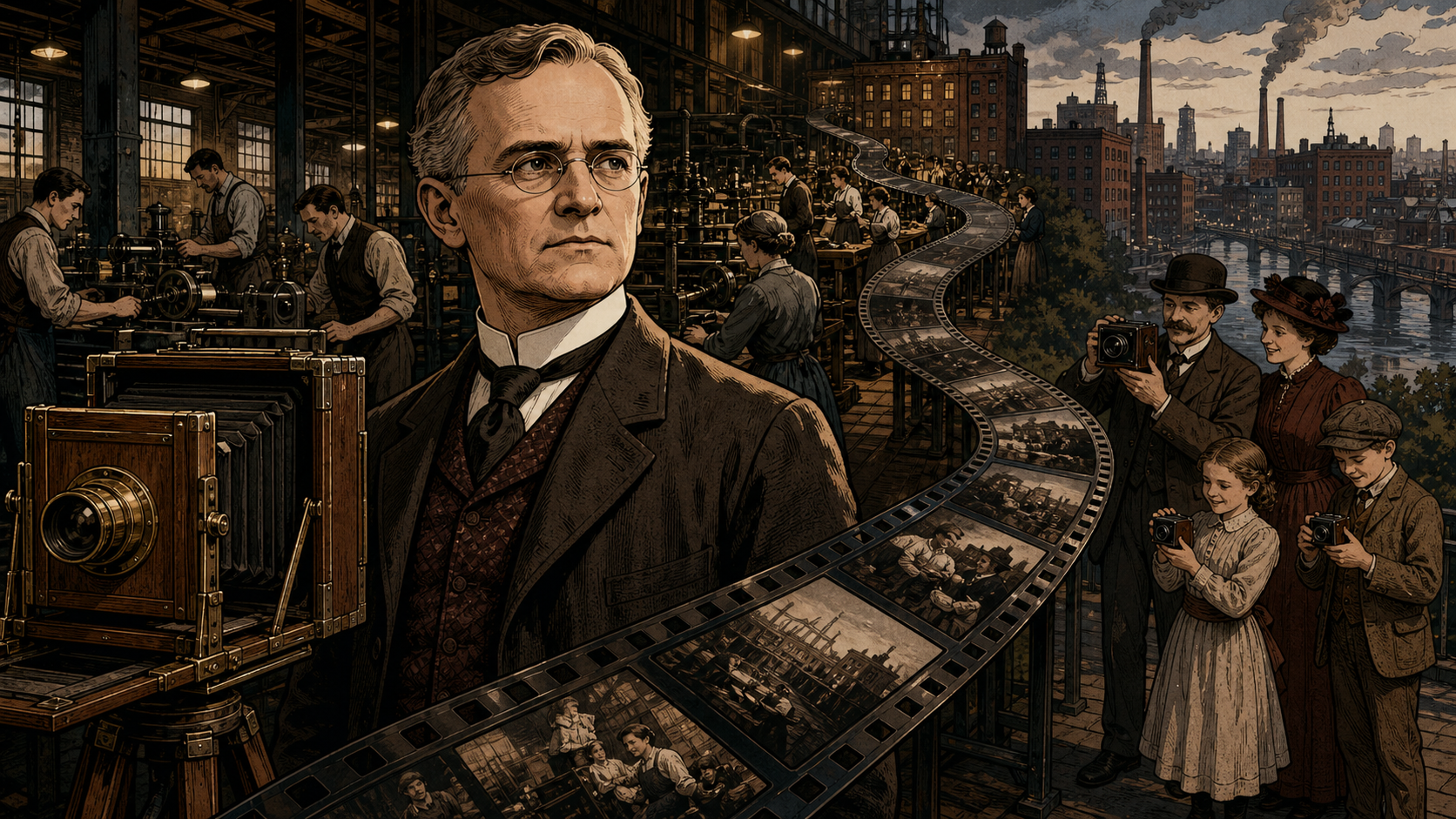 George Eastman: The Kodak System That Put Photography in Everyone's Hands