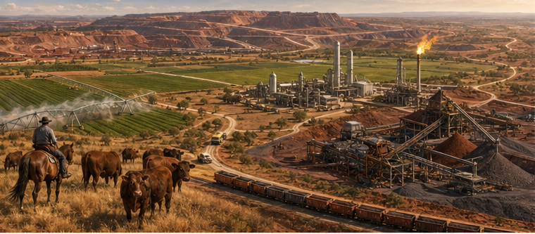 A resource empire expanding from iron ore into agriculture and energy