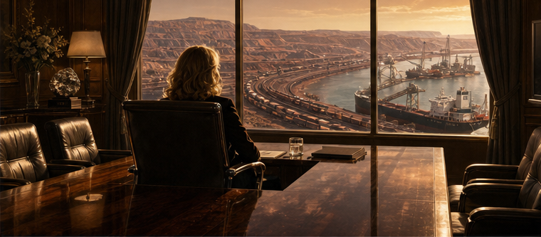 A discreet owner negotiating behind closed doors over enormous visible assets