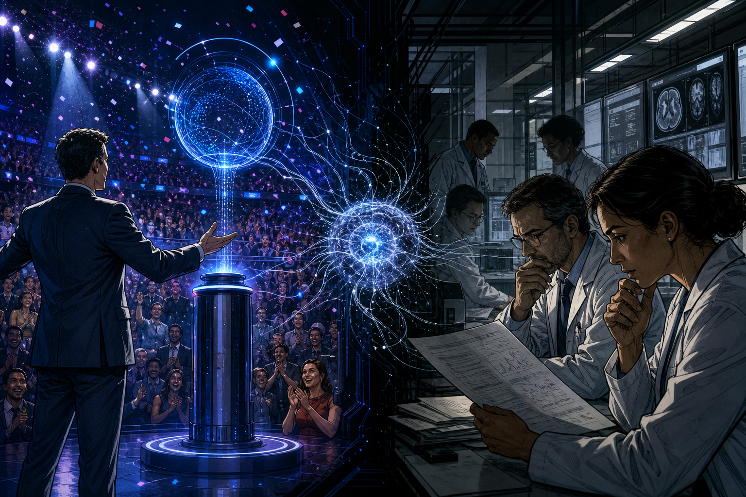 A celebrated AI demonstration confronting the demands of healthcare evidence and deployment
