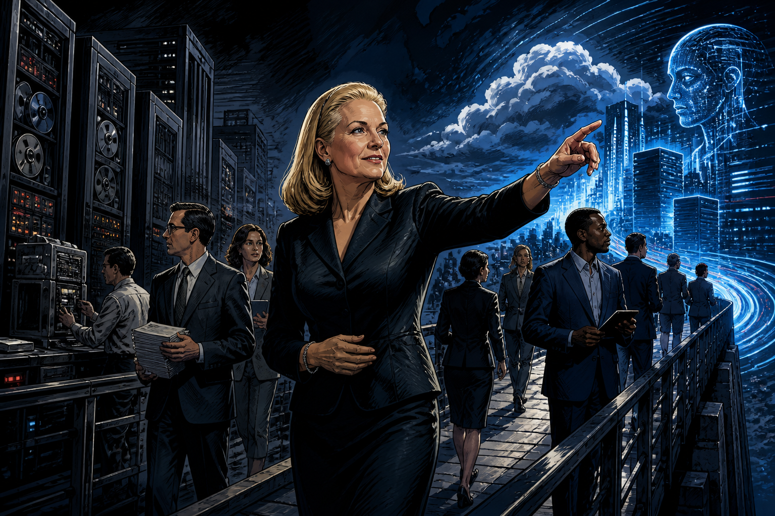 Ginni Rometty: The High-Stakes Reinvention of IBM for Cloud and AI