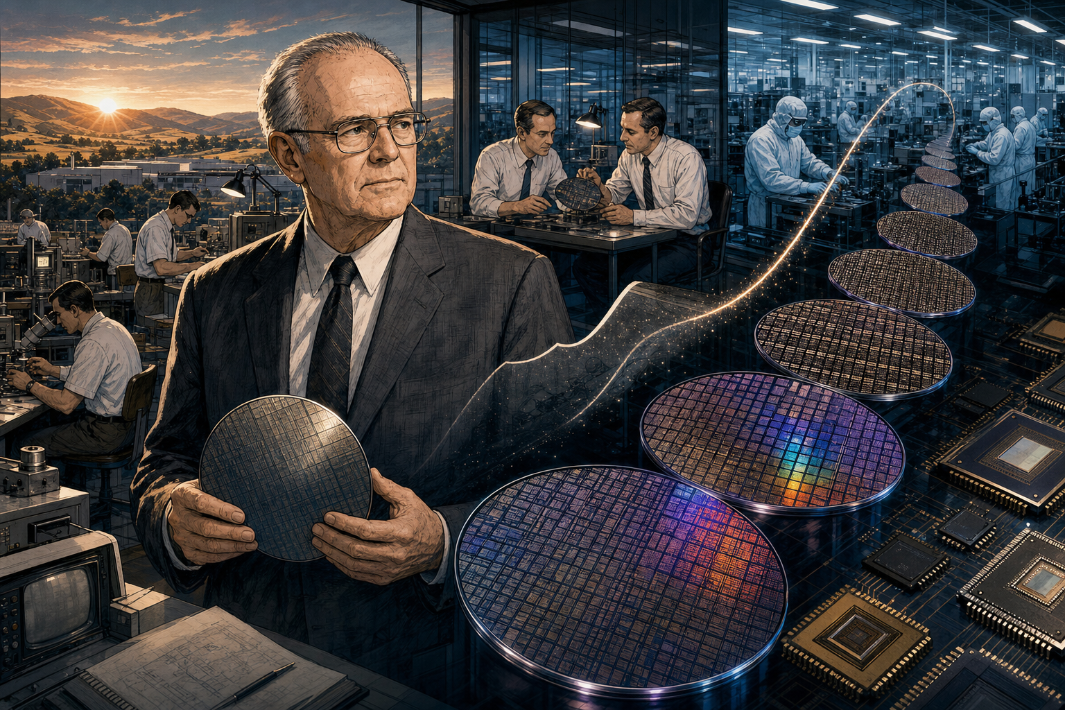 Gordon Moore: The Quiet Strategist Behind Intel and Moore's Law