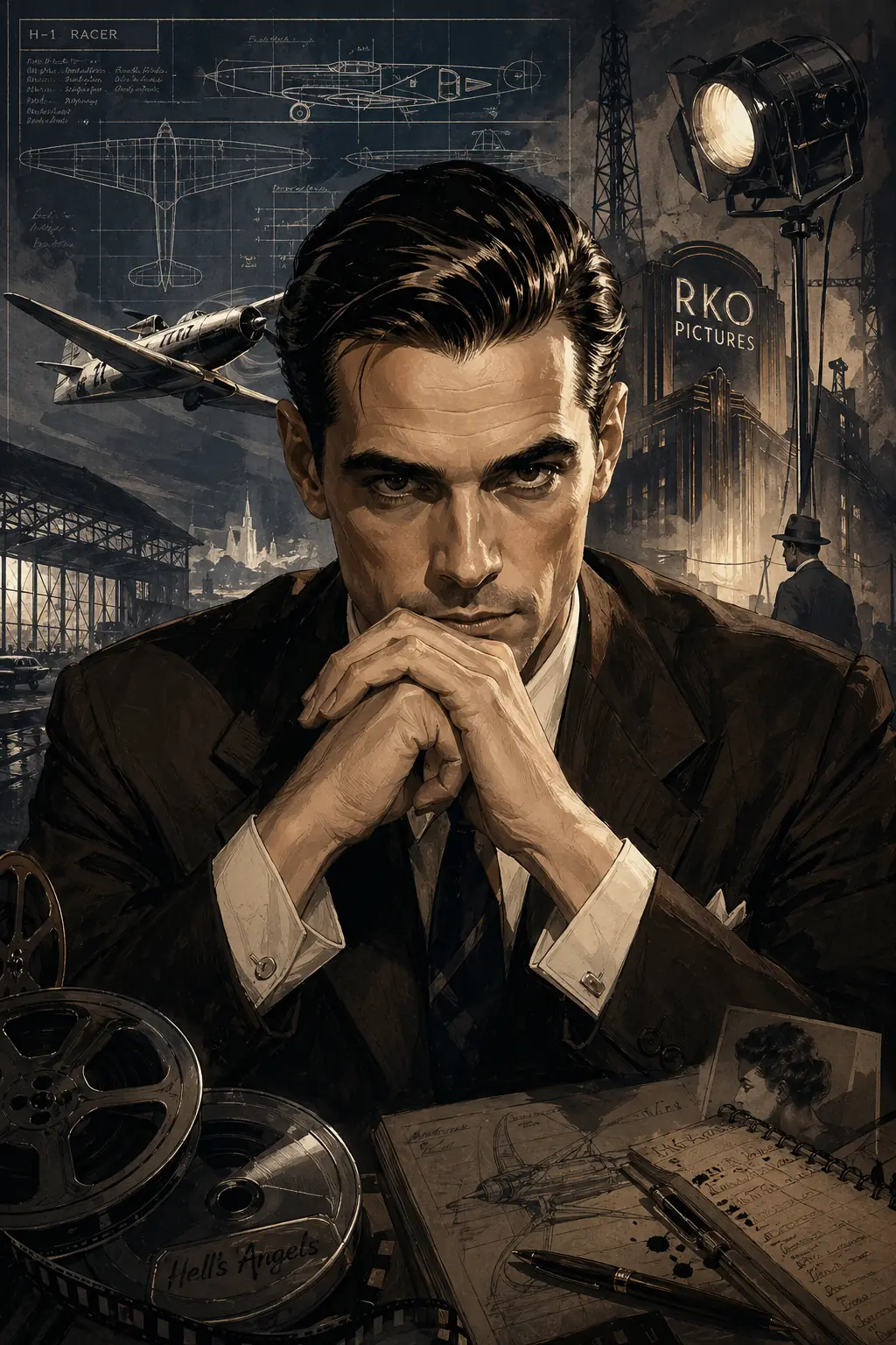 Howard Hughes: The Billionaire Aviator Who Conquered Hollywood, Then Lost His Mind