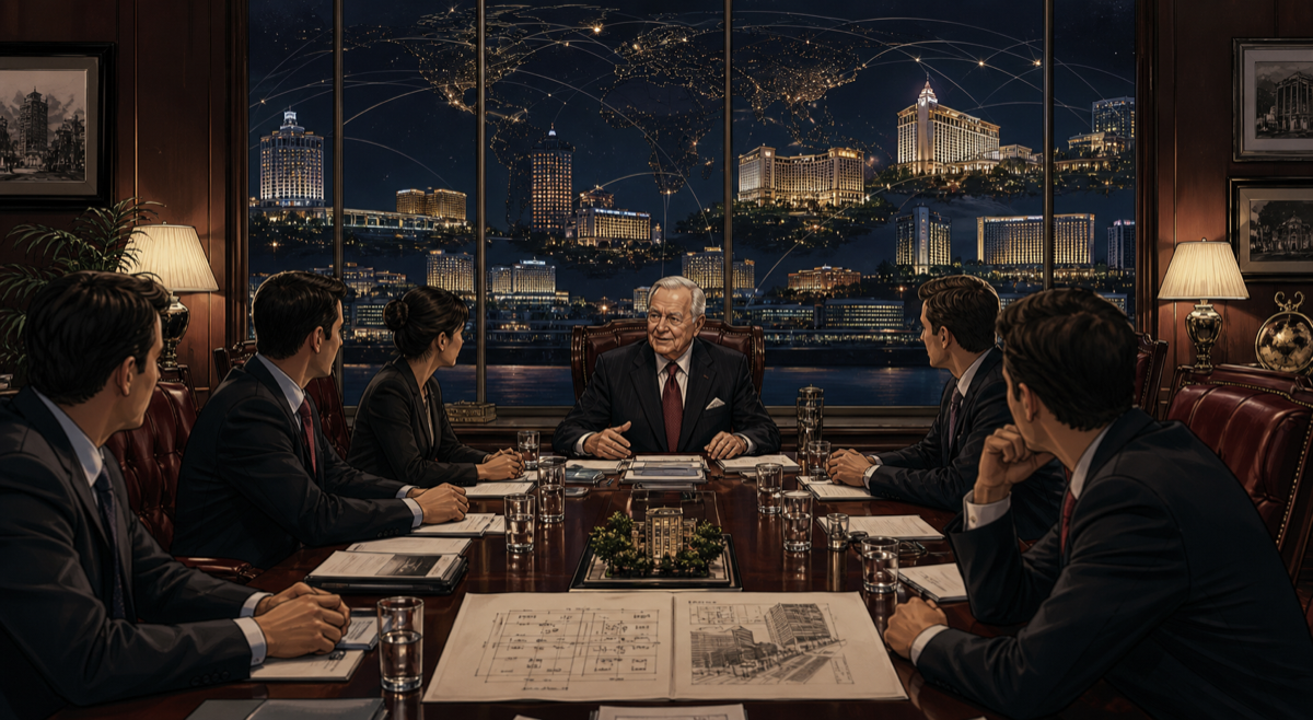 J. Willard Marriott mentoring hospitality operators as a global hotel network grows beyond him