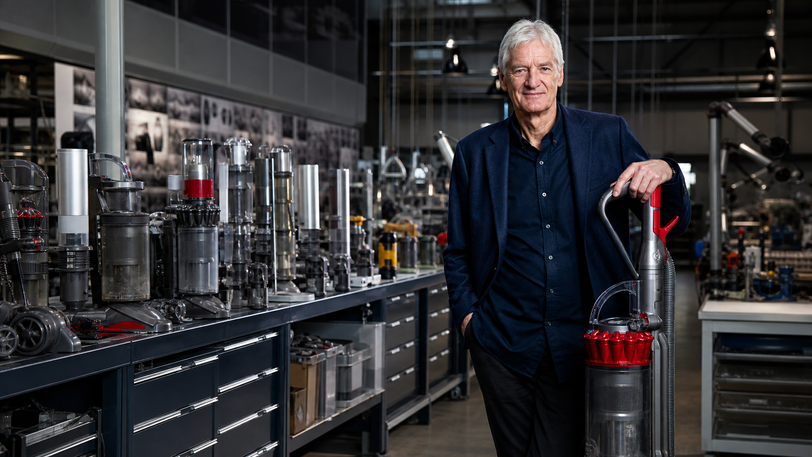 James Dyson: The 5,127 Prototypes Behind a Bagless Engineering Empire
