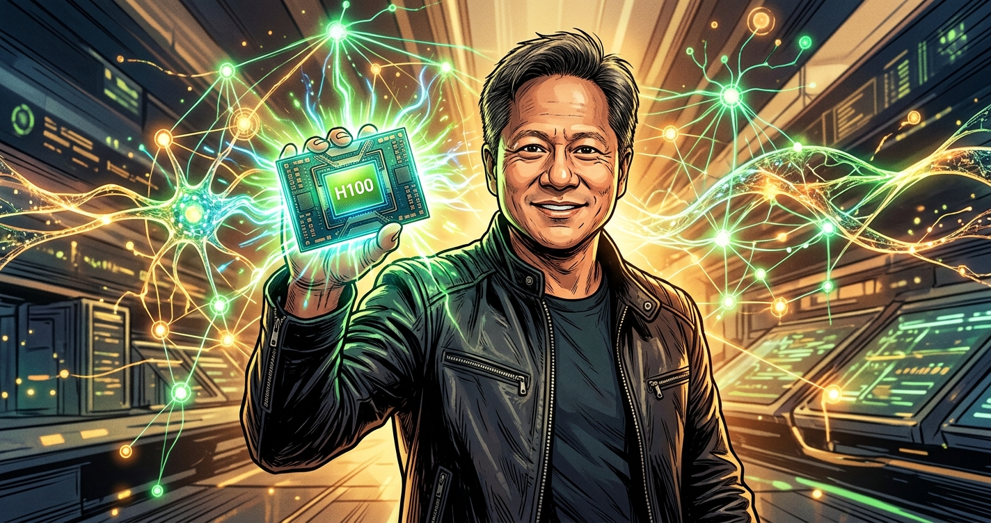 The Chip Whisperer: Jensen Huang's Wild Ride from NVIDIA's Near-Death to AI Kingmaker