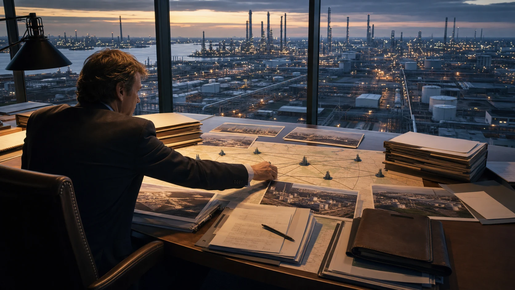 An industrial dealmaker consolidates multiple petrochemical acquisitions into one operating network