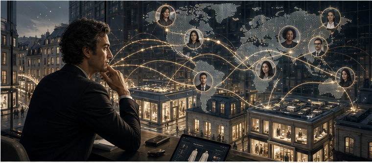 A digital marketplace connecting independent luxury boutiques to global customers