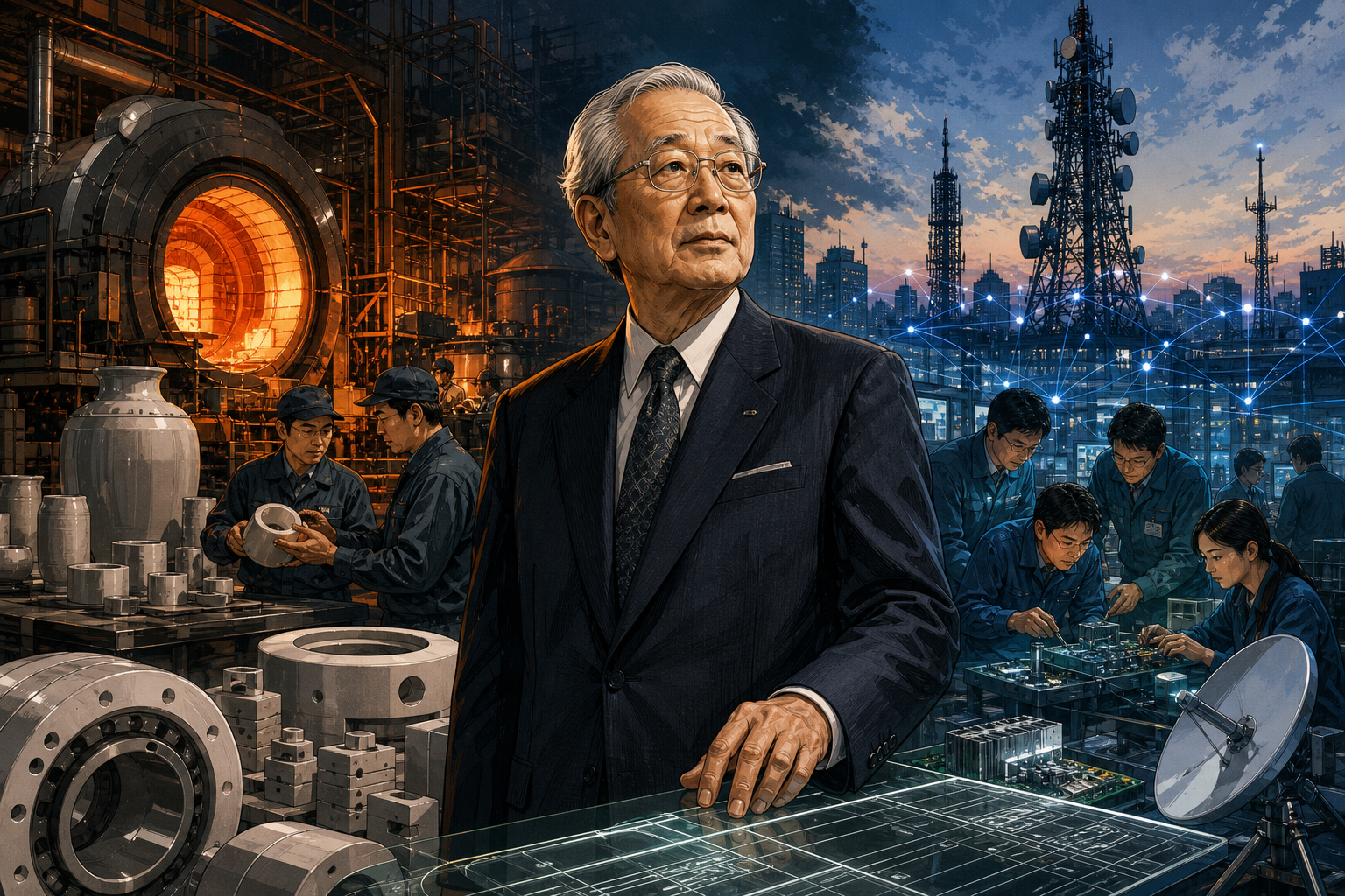 Kazuo Inamori: The Amoeba System Behind Kyocera and KDDI