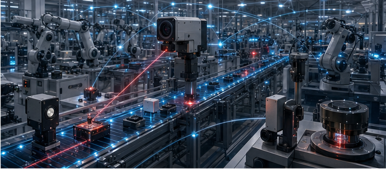 Factory sensors machine vision and measurement systems enabling modern automation