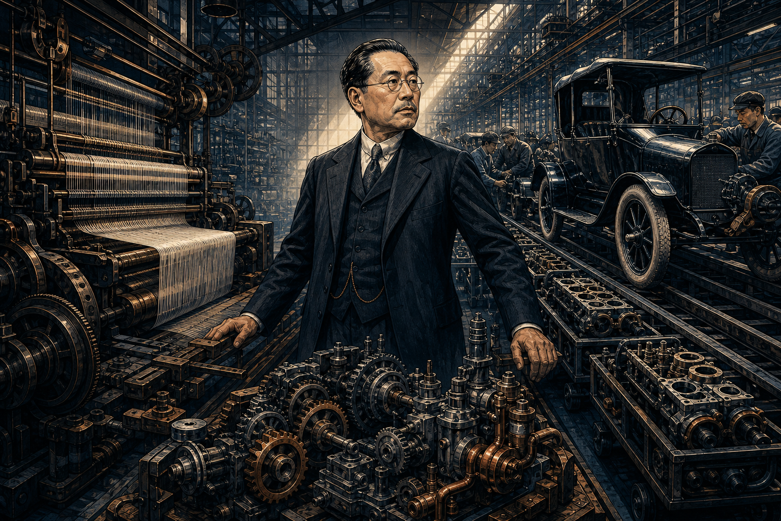 Kiichiro Toyoda: From Looms to Toyota's Just-in-Time Machine