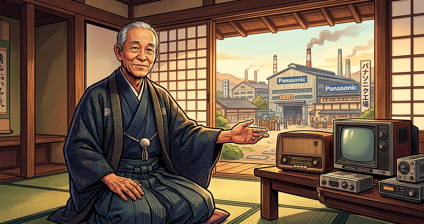 The Lightning Rod of Industry: How Konosuke Matsushita Forged Panasonic and Became Japan's 'God of Management'