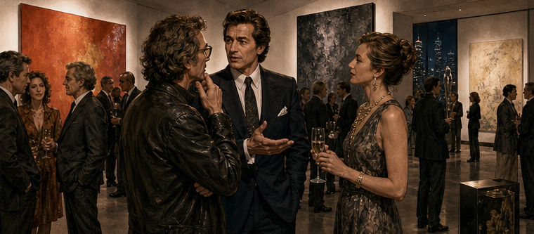 Larry Gagosian cultivating artists collectors and influence in a high-end gallery