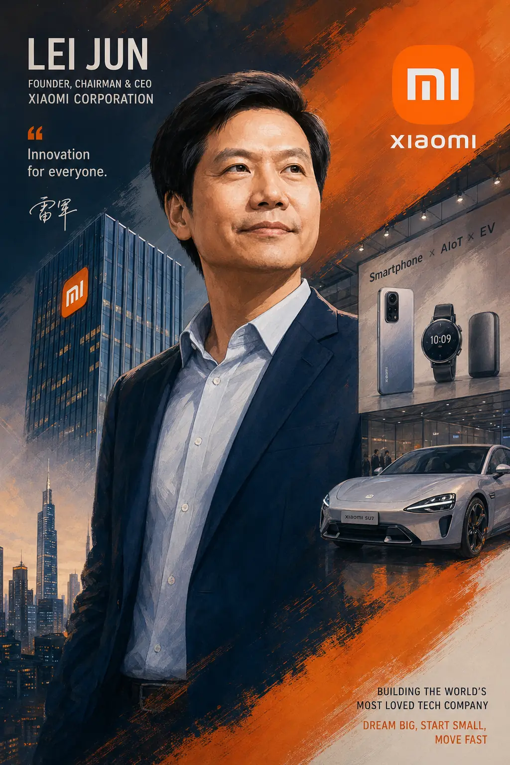 Lei Jun: The Steve Jobs of China Who Built Xiaomi Into a $100 Billion Tech Giant