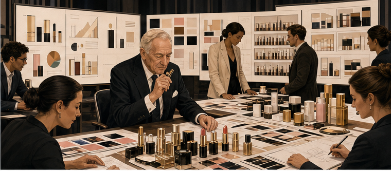Leonard Lauder building repeatable beauty product marketing and retail systems
