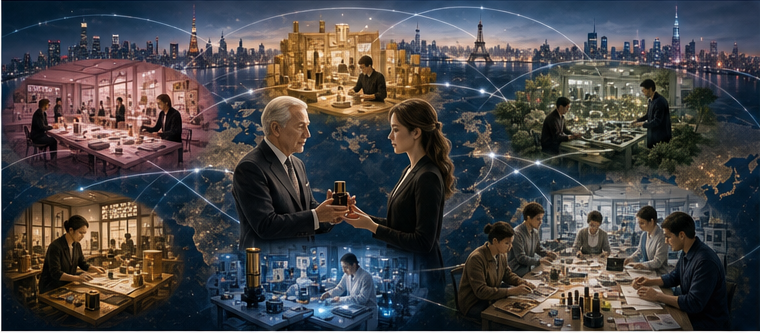 Leonard Lauder scaling creative taste across brands generations and global markets