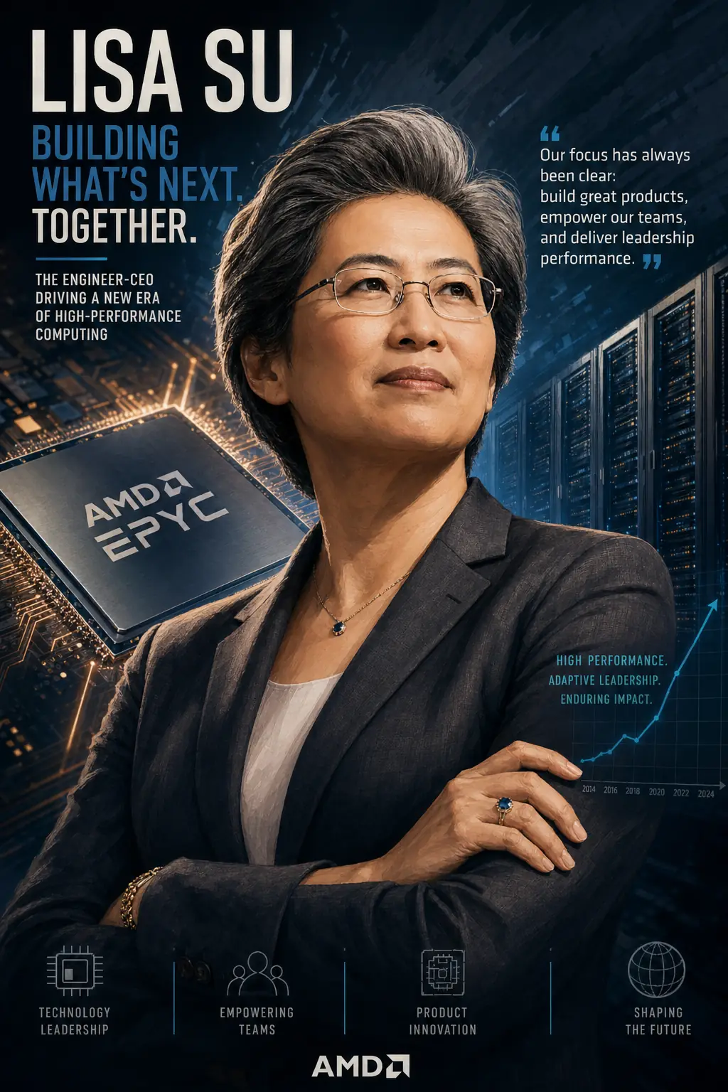 Lisa Su: The Engineer Who Saved AMD From the Brink and Took On Intel