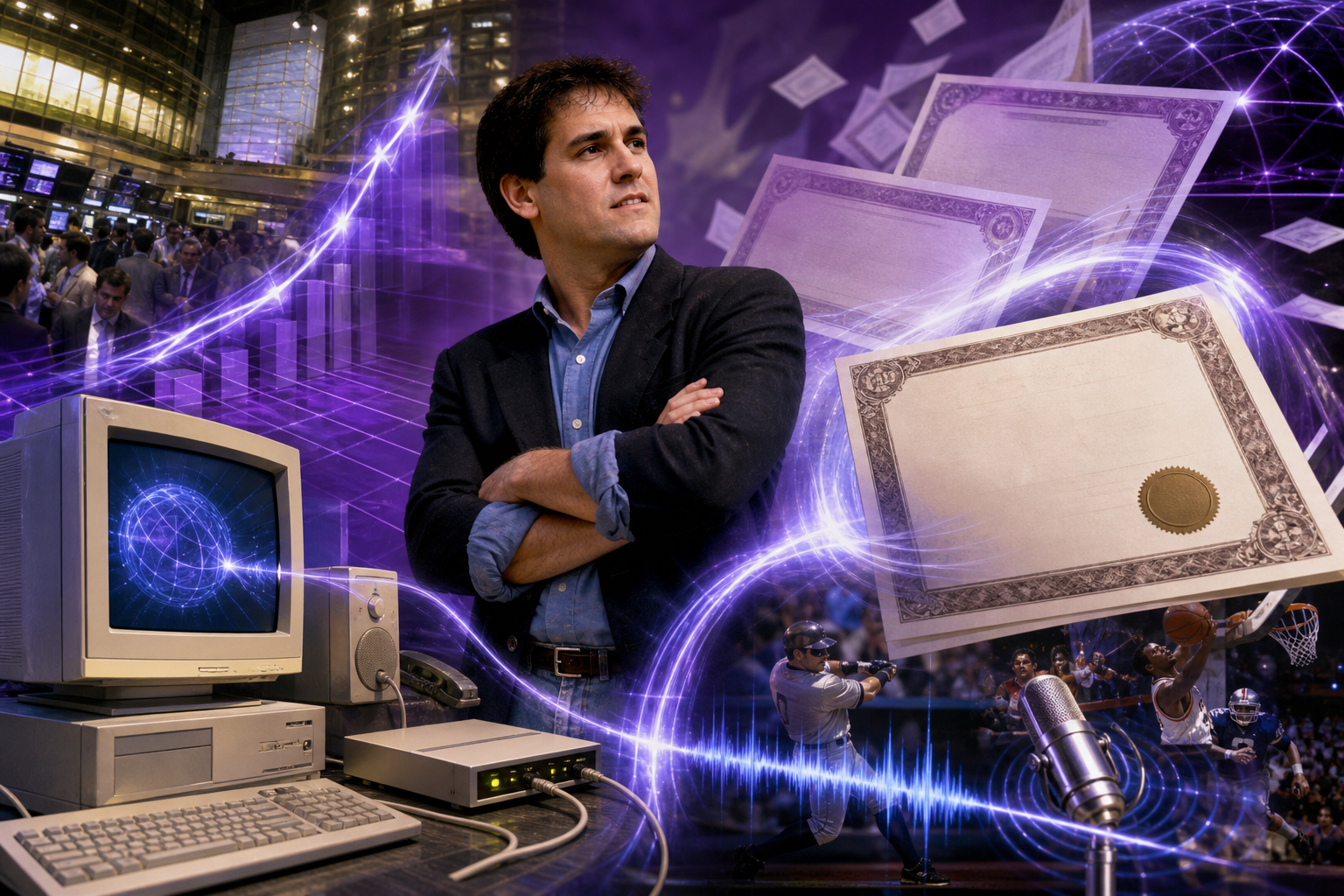 Mark Cuban, early internet streaming, sports broadcasting, and the stock deal behind Broadcast.com