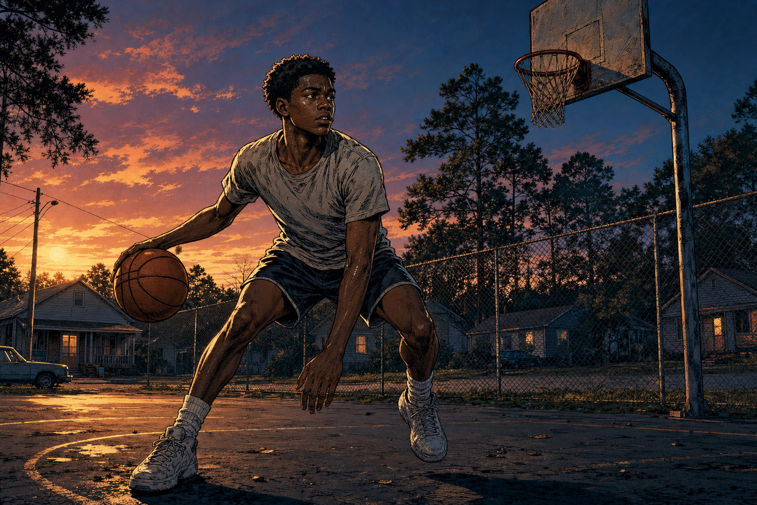Michael Jordan Brand Billion Machine Chapter 1 illustration