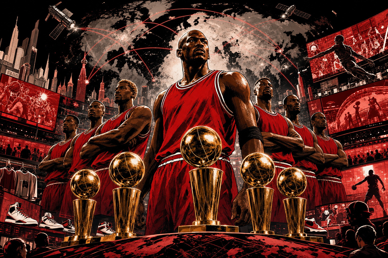 Michael Jordan Brand Billion Machine Chapter 5 illustration