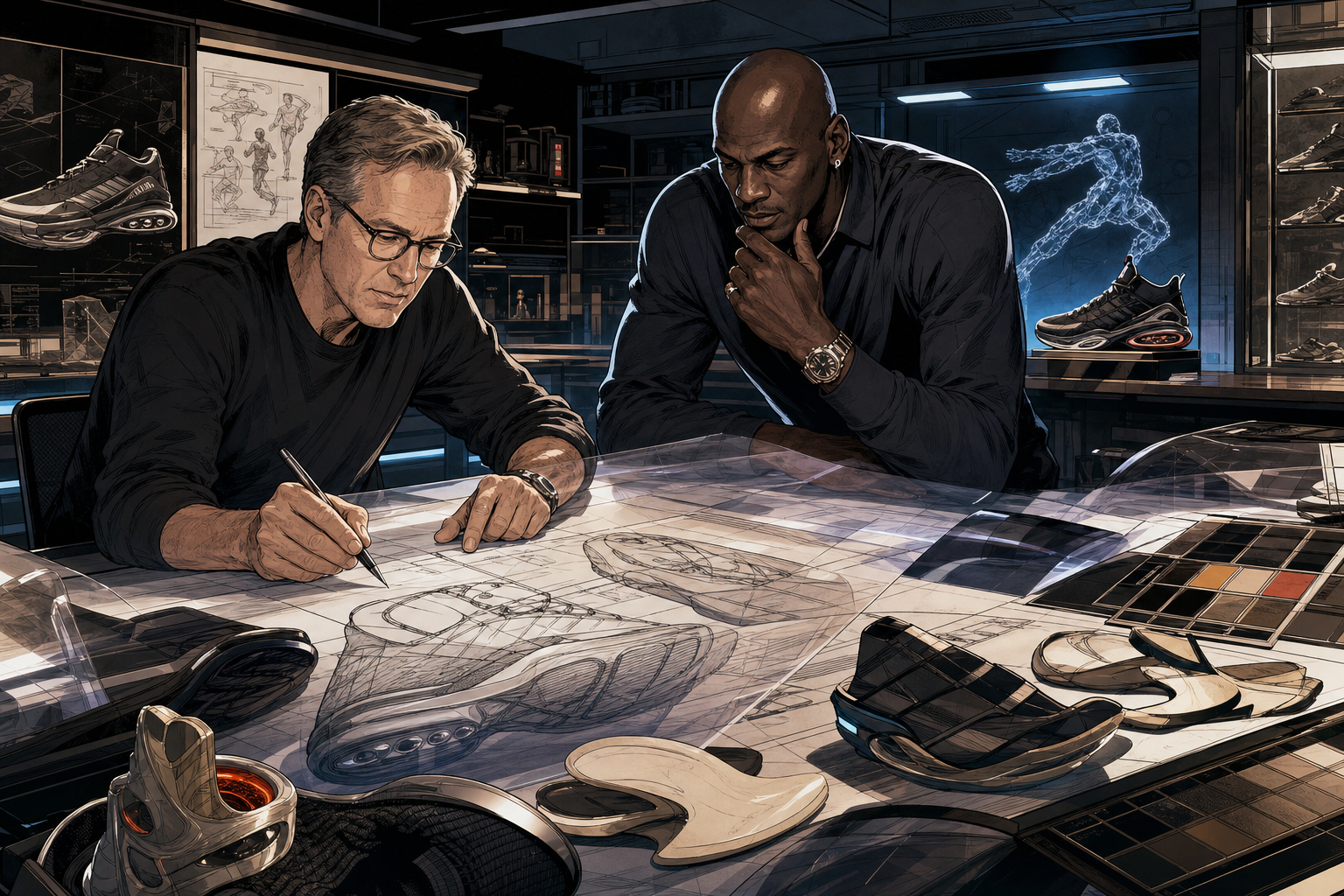 Michael Jordan Brand Billion Machine Chapter 6 illustration