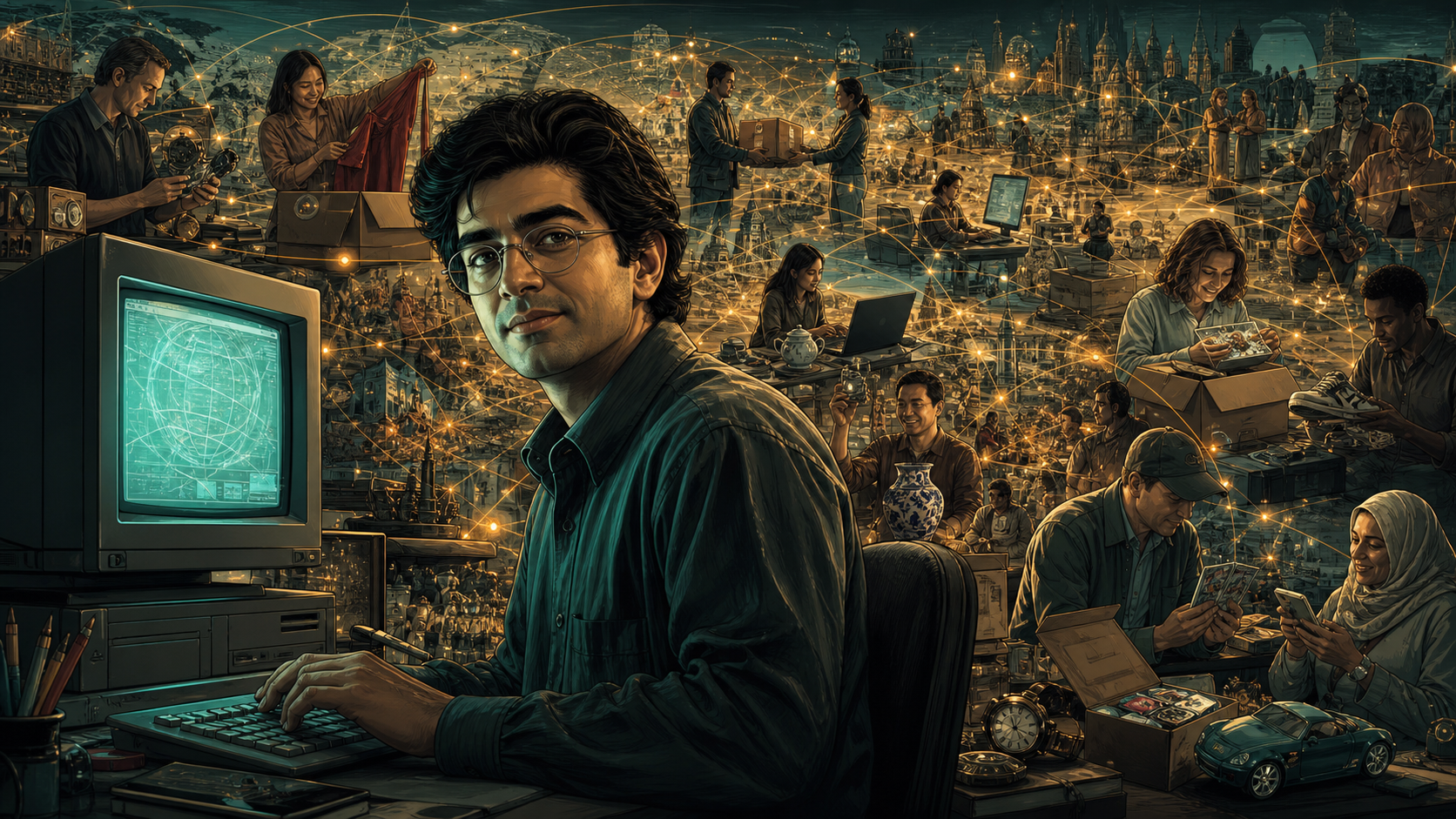 Pierre Omidyar: The Trust Machine That Turned eBay Into a Marketplace