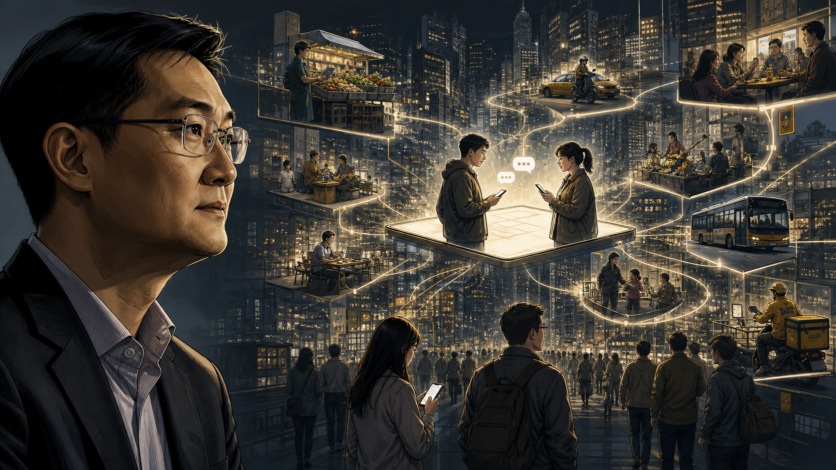 WeChat grows from a simple mobile conversation into a layered city of payments, mini programs, services and businesses around everyday users