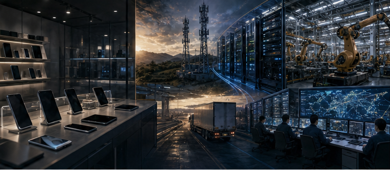 Huawei's broader industrial systems continuing through consumer-device setbacks