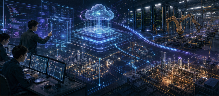 Huawei engineers building software cloud and industrial platforms as a survival layer