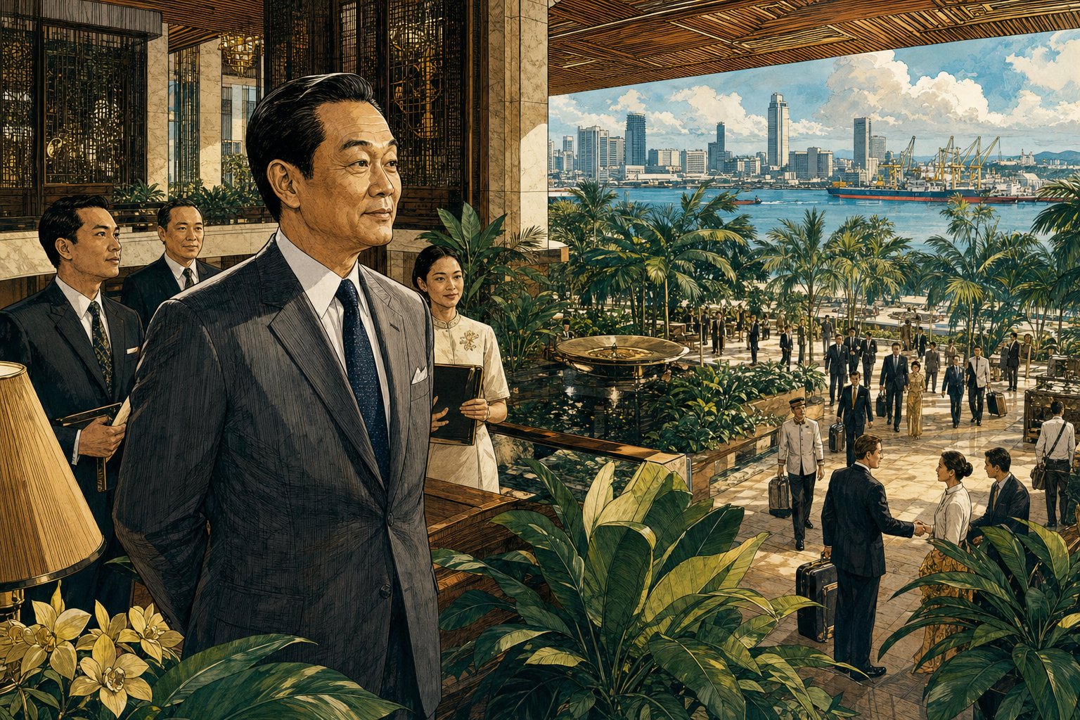 The first Shangri-La hotel rising in Singapore as Robert Kuok connects Asian hospitality, property, and international business travel