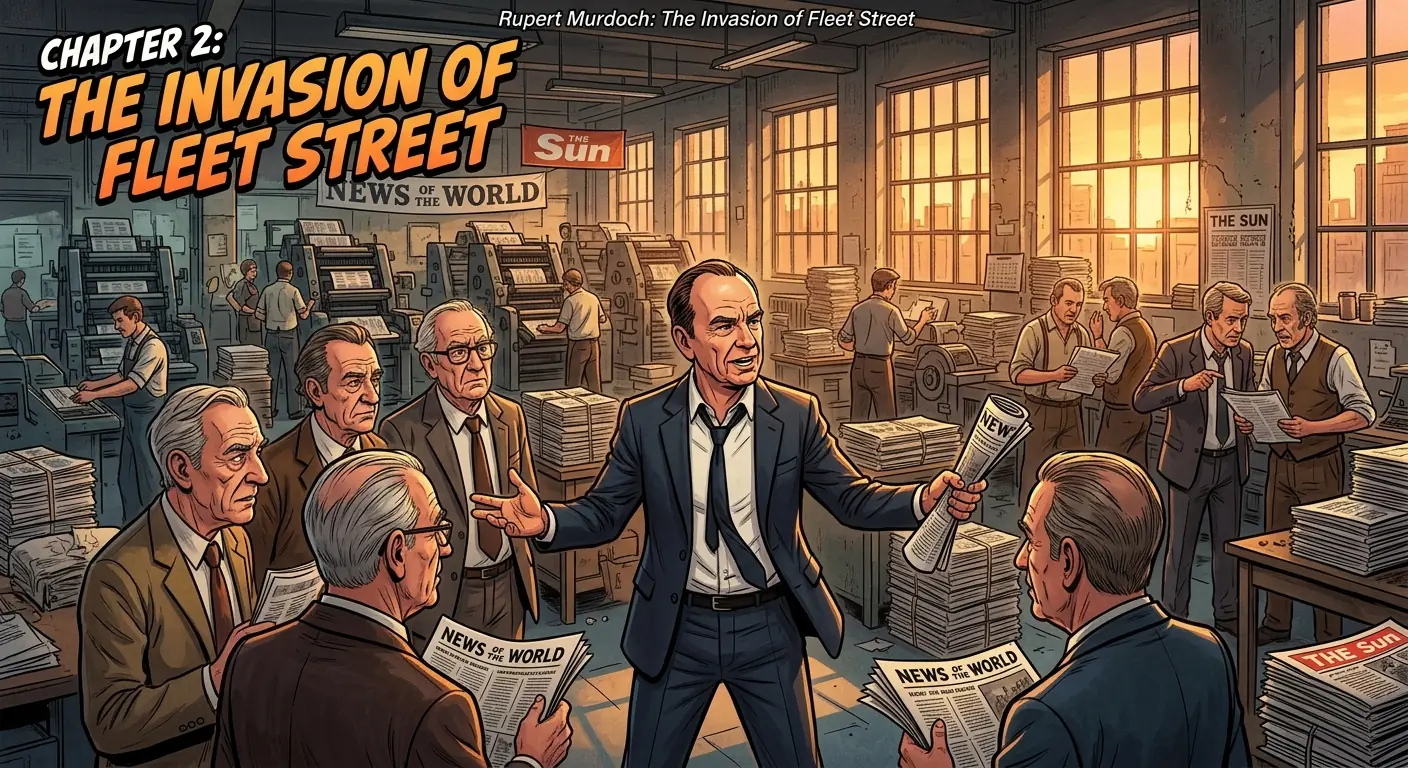 Illustration: Chapter 2: The Invasion of Fleet Street