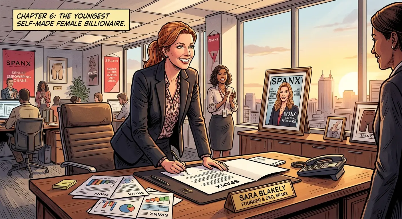 Illustration: Chapter 6: The Youngest Self-Made Female Billionaire