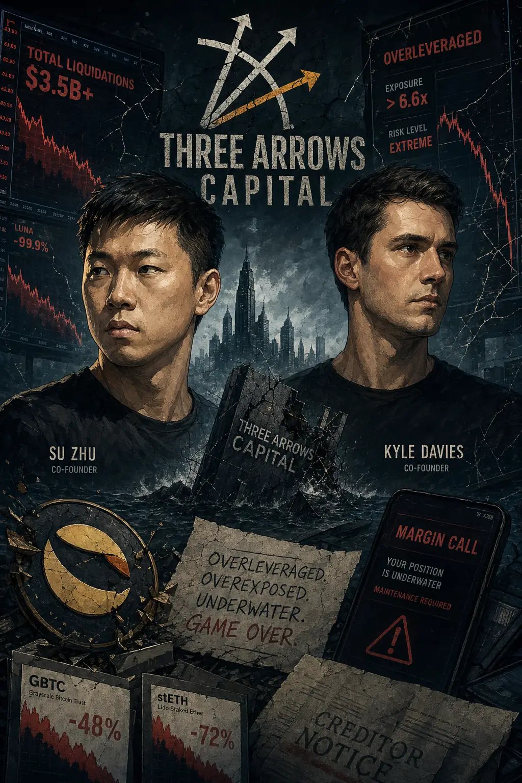 Su Zhu and Kyle Davies: How Two Friends Blew Up a $10 Billion Crypto Fund