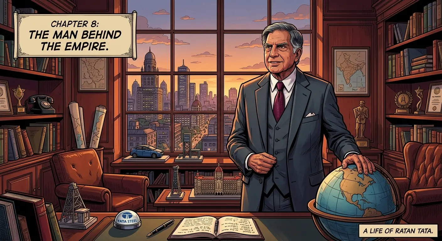 Illustration: Chapter 8: The Man Behind the Empire