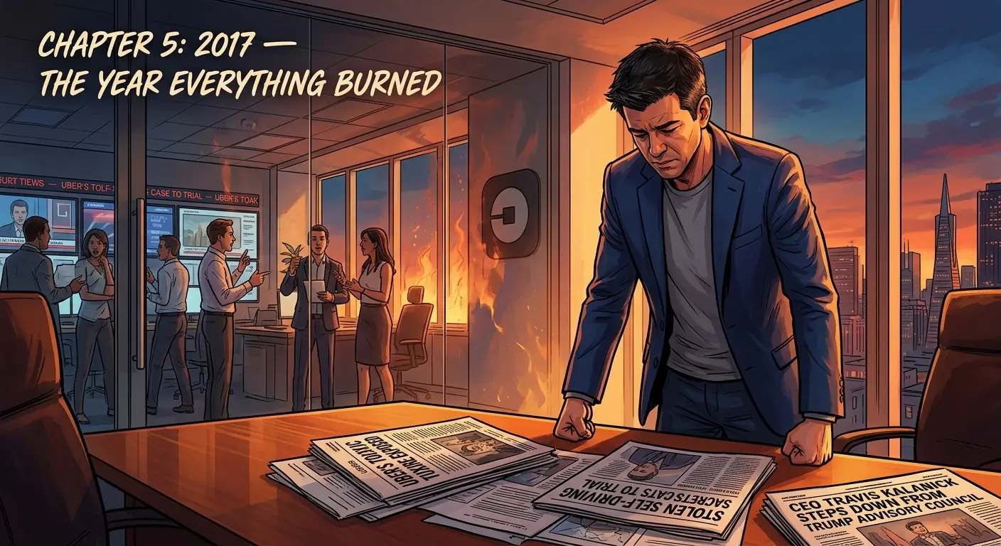 Illustration: Chapter 5: 2017 — The Year Everything Burned